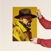 Heisenberg – Breaking Bad Icon Poster